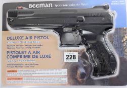 Beeman- Sportsman Series, Model 2004/P17 1.77 C02 air pistol, boxed. Purchaser must be over the