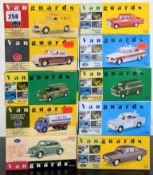 Vanguards, VA11000- a 'Automobile Association- Morris Minor Van' diecast model, with 9 Vanguards