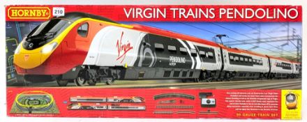 Hornby, 00 gauge, RR1155- ' Virgin Train Pendolino' train set, boxed.