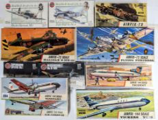 Airfix, 1/144 scale- series 3- 'Vanguard' construction kit, boxed, with 11 Airfix 1/144 scale kits