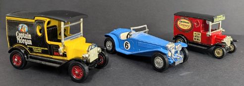Lledo and Matchbox, a collection of approx. 50 diecast automotive models, unboxed. (50)