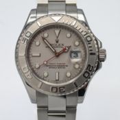 Rolex, a gents 2010 Oyster Perpetual Date Yacht-Master wristwatch, stainless steel, guarantee card