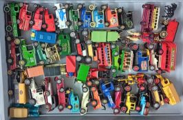 A quantity of diecast advertisement vans, lorries and buses models.