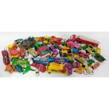 A collection of model cars, planes, ships, trucks, and tanks.