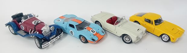 Burago, a collection of mainly Burago diecast models, to include Mercedes Benz SSK 1928, Alfa