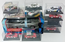Assorted Manufacturers, nine 1.43 scale models, to include Vitesse, Ixo, Oynx, together with a 1.