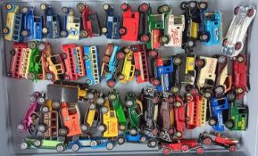 A quantity of diecast advertisement vans and lorries models.