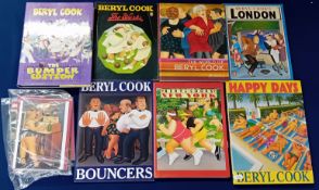 Beryl Cook (1926-2008) a collection of artist books and greetings cards, to include 'Happy Days', '
