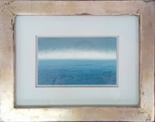 Donald Provan (Scottish, 1964-) oil on panel, 'High Water, Study', signed and dated 2003 verso,