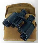 A WWII British Army Officer's Kershaw 1940 Leeds Binoculars, circa 1940, in original 37