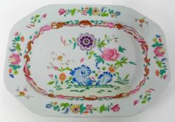A Spode Chinoiserie platter/meat plate, approx 32cm x 40cm.