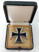 A WWI First Class Iron Cross badge.