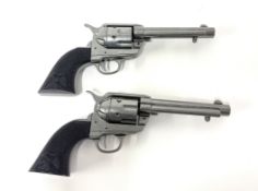 A pair of replica pistols, colt piece makers, 0.45.