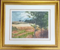 A collection of Devon watercolours and other prints, to include (20): Meredith W. Hawes, watercolour