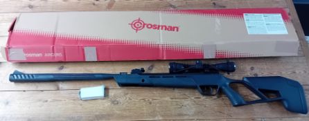 Crossman multishot Mission 823x01749 .22 scoped.