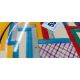 A Clarice Cliff red 'Tennis' plate. - Image 3 of 3