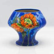 A Clarice Cliff 'Marigold' pattern vase, 'Marigold' marked to base, height approx 14cm.