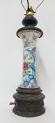 A ‘famille-rose’ beaker vase, Qianlong (1736-1795), well painted with a pheasant amongst peonies,