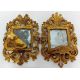 Various gilt wooden sconces, of antique and classical design, together with a pair of gilt wooden - Image 2 of 2