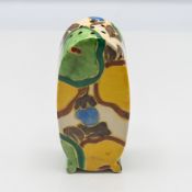 A Clarice Cliff 'Green Chintz' pattern 'Bon Jour' shape sugar sifter, circa 1933.