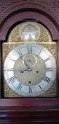 An 18th century eight day mahogany longcase clock by Edw.Kendall, FALMOUTH, blind fret work hood