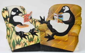 Beryl Cook O.B.E. (British, 1926-2008) a pair of cardboard promotional display stands, height