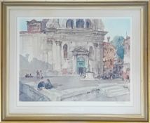 Sir William Russel Flint RA (1880-1969), limited edition print 'Campo San Trovaso', FJL, signed in