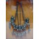 Three cased Ethiopian silver ceremonial wedding necklaces. (3) - Image 3 of 4