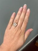Van Cleef & Arpels - The Alhambra Collection, yellow gold and white mother of pearl ring, set with a