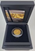 A George IV double sovereign, 1823, Hatton's of London, in presentation box. Note: This issue was