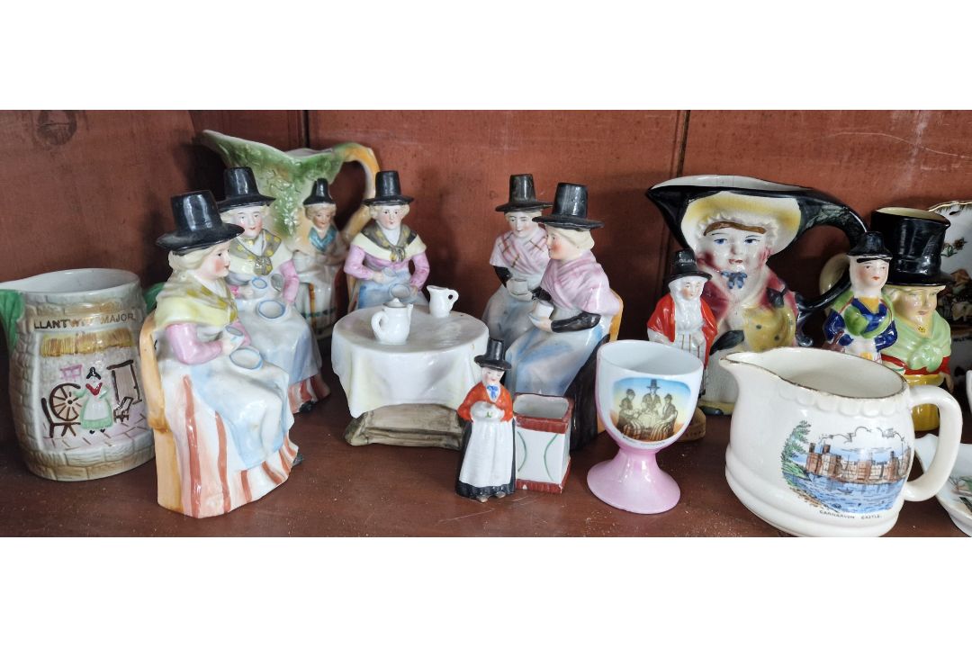 A very large collection of Welsh ladies, to include a tea party figurine set, other figurines, - Image 2 of 4