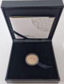 A 2024 one quarter Krugerrand, in presentation case.