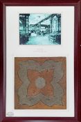 R.M.S. TITANIC: Harland and Wolff Heritage Collection a rare 'Titanic First-Class Smoking Room Tile'