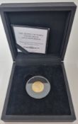 A Victoria full sovereign, dated 1872, Queen Victoria young head, in presentation case.