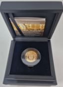 An Elizabeth II Golden Jubilee double sovereign, 2002, Hatton's of London, in presentation box.