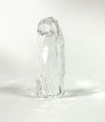 Swarovski Crystal Glass, Symbols - Penguin Mother with Baby, boxed.