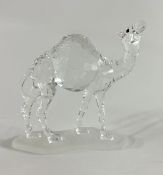 Swarovski Crystal Glass, Camel, boxed.