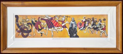 Robert Lenkiewicz (1941-2002), limited edition print 'A Dance to The Music of Time', 006/125, signed