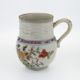 A small ‘famille-verte’ porcelain tankard, Kangxi (1662-1722), The globular body decorated floral - Image 1 of 8