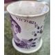 A Derby can with gilt decoration, together with a transferware Victoria commemorative mug, and a - Image 8 of 8
