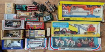 Corgi, a collection of Corgi and other models, to include Corgi Major, Silver Jubilee pieces,