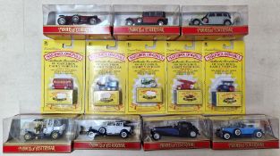 Matchbox, Models of Yesterday, a collection of die cast Models of Yesteryear, together with five