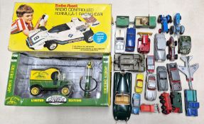 Vintage Corgi, Dinky Toys, a collection of vintage Corgi and Dinky model vehicles, to include '234-