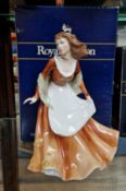 A Royal Doulton figurine ‘Autumntime’ HN3231.
