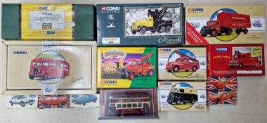 Corgi, a collection of die cast model vehicles, to include Corgi Classics, The Connoisseur