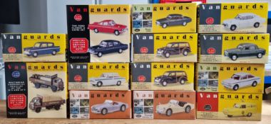 Vanguard, A collection of Vanguard precision die-cast models, boxed.