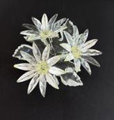 Swarovski Crystal Glass, Flower arrangement - maxi, boxed.