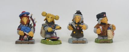 Four Robert Harrop Wombles figures (4)