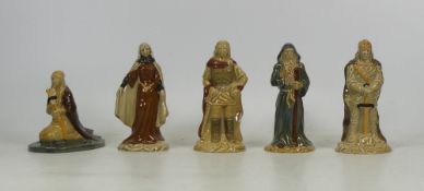 Wade, A Complete Set of Camelot Collection Figure. Boxed.