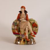 Peggy Davies Afternoon Tea figurine, limited edition 256/650 Height 23cm